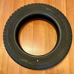 8分山 バリ溝 スタッドレスタイヤ 4本 ダンロップ ウィンターマックス02 155/65R14 14インチ 軽自動車の画像