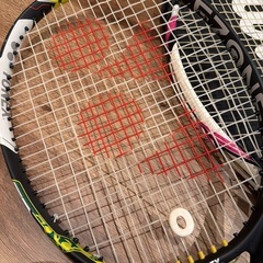 テニスラケット2個の画像
