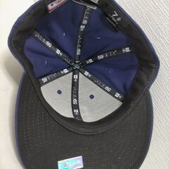 NEW ERA 59FIFTY パドレス SDロゴ 7 5/8 60.6cm ロープロ MLB 帽子 キャップ NEWERA ネイビー メンズ レディース　251111-1Aの画像