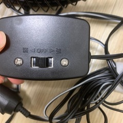 車にどうぞ！
シガーソケット扇風機の画像