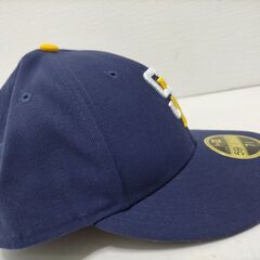 NEW ERA 59FIFTY パドレス SDロゴ 7 5/8 60.6cm ロープロ MLB 帽子 キャップ NEWERA ネイビー メンズ レディース　251111-1Aの画像