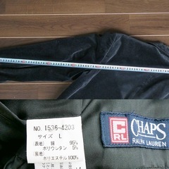 未使用 ラルフローレン チャップス  ベッチン ジャケットの画像