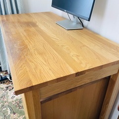 無印良品　木製デスクキャビネットセット　の画像