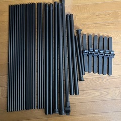 【2セット】突っ張り棚　ワイドラック　の画像