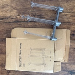 【新品・未使用]】折りたたみ式　乾燥ラックの画像