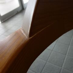 未使用/新品　訳あり特価　 木製 チェア 北欧 単品 天然木 椅子 一人掛け リビングチェア ダイニング 食卓椅子 カフェの画像