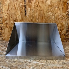 C(7671) ステンレス 吊り棚 W450D300H250 三角棚 平棚 厨房 飲食店 店舗用 業務用 中古の画像