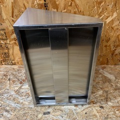 C(7671) ステンレス 吊り棚 W450D300H250 三角棚 平棚 厨房 飲食店 店舗用 業務用 中古の画像