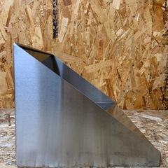 C(7671) ステンレス 吊り棚 W450D300H250 三角棚 平棚 厨房 飲食店 店舗用 業務用 中古の画像