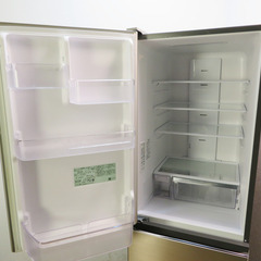 京都市内方面配達設置無料 日立 3ドア冷蔵庫 315L 2020年製 R-V32KVL 真空チルドルーム搭載 スリム幅モデル GL03の画像