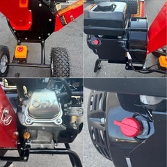 ウッドチッパー 粉砕機 ガーデンシュレッダー　エンジン粉砕機の画像