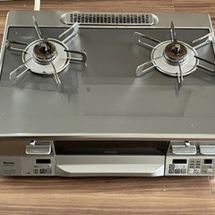 Rinnai リンナイ　ガラストップコンロ 都市ガス ガスレンジ ガスコンロの画像