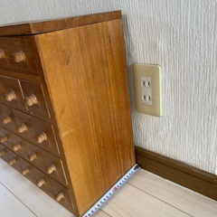 中古　棚　引き出し　木製　の画像