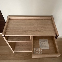 美品 LOWYA サイドワゴン  約60 x 60 x 30cm   の画像