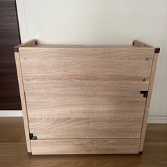 美品 LOWYA サイドワゴン  約60 x 60 x 30cm   の画像