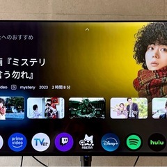 【超美品】50型 液晶テレビ 4K (Google TV搭載)の画像