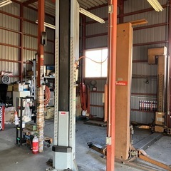 設備付き大型工場を賃貸！リフト2台／洗車機／コンテナあり・用途自由（剣淵町） ③ 広々625坪の敷地！リフト2基・洗車機完備の整備工場／倉庫・作業所として即使用可の画像