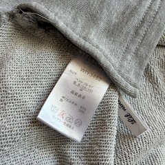 (他の衣類ご購入の方無料です)Mサイズグレーカットソーの画像