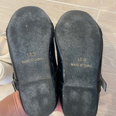 入学式　靴　2足　18.0cmの画像