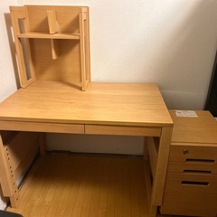 学習机　OKAMURA（オカムラ）NOVEL　865XNH　チェア865VCF　セットの画像