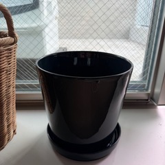 【美品】IKEA（イケア）鉢カバー＆鉢セット 🌿の画像