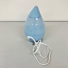 stp-3545　超音波式アロマ加湿器　SHIZUKU mini AHD-042M　LEDライト　水色　ブルー　水元さきの　アロマオイル対応　抗菌カートリッジ付き　加湿　乾燥対策の画像