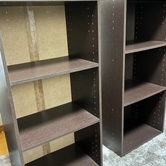 【無料】ニトリ　カラーボックス　カラボ(ブラウン)　2個の画像