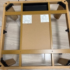 ニトリ  正方形リビングこたつ(GC03 8080 MBR)の画像