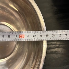 ボウル調理器具　ステン2個セットの画像