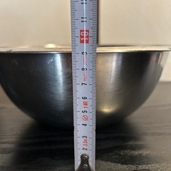 ボウル調理器具　ステン2個セットの画像