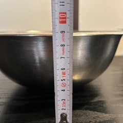 ボウル調理器具　ステン2個セットの画像