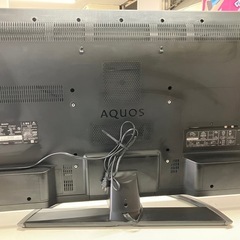 I2511-244 SHARP 液晶カラーテレビ 45インチ 4T-C45AJ1 2019年製 地上波のみ視聴確認済み リモコン付き 中古の画像