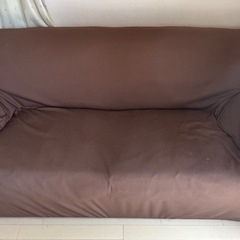 ソファ ３人掛け カバー付きの画像