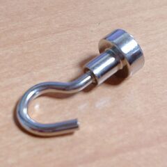 ネオジム磁石 小型フック 10個の画像