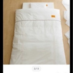 オーガニックコットン ベビー布団 8点セットの画像