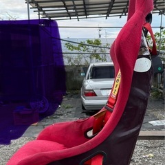 BRIDE バケットシート　レール&ベルトつき付き の画像