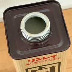 白木専用洗剤と乳化性ワックスの画像