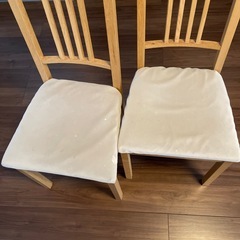 ダイニングチェア　椅子　2きゃく2脚の画像