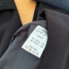 (他の衣類ご購入の方お値引きあり)黒ショートコートの画像