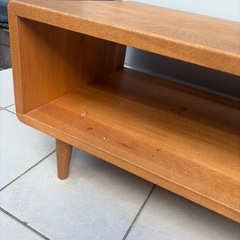 無垢の木　ローテーブルの画像