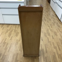 【ドリーム川西店限定】☆ジモティー見たよ割引☆ 収納家具 ブラウン クリーニング済み 【99560000033336】の画像