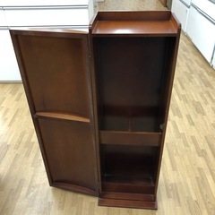 【ドリーム川西店限定】☆ジモティー見たよ割引☆ 収納家具 ブラウン クリーニング済み 【99560000033336】の画像