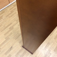 【ドリーム川西店限定】☆ジモティー見たよ割引☆ 収納家具 ブラウン クリーニング済み 【99560000033336】の画像