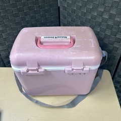 保冷剤付きクーラーボックス　ナチュラルシーズン　coolerbox  ピンク　スポーツ　アウトドアの画像