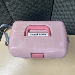 保冷剤付きクーラーボックス　ナチュラルシーズン　coolerbox  ピンク　スポーツ　アウトドアの画像