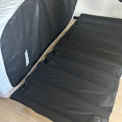 無料！シングルベッドマットレス＋フレーム2台差し出しさげますの画像