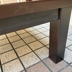 正方形ローテーブルの画像