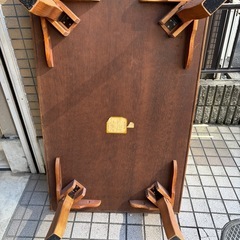 木製ローテーブル
の画像