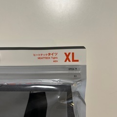 未使用UNIQLO ユニクロ  ■商品名 ヒートテックタイツ  ■種類 メンズタイツ アンダーウエア  ■カラー ダークグレー　灰色系  ■柄デザイン 無地  ■サイズ寸法 XLメンズ（men’s）男性用、紳士 ユニセックスの画像