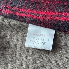 ノーリーズ　メンズウールコート（サンプル品）　の画像
